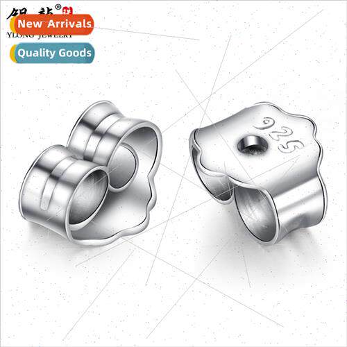 s925 silver jewelry ear plugs vegan silver ear buckle ear ba