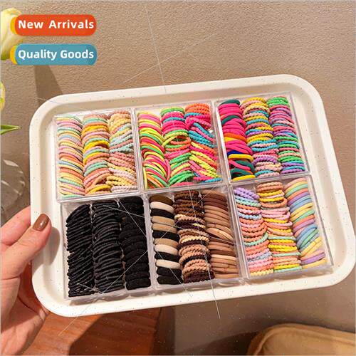 Colorful high elasticy children hair circle does not hurt ha