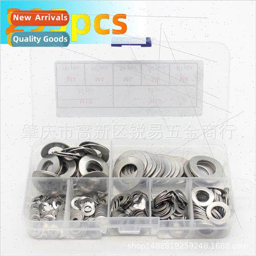 295pcs boxed M3-M12 size 304 wave washers wave elastic washe