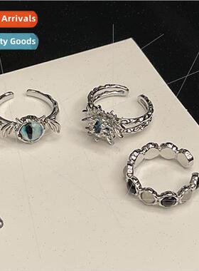 2023 niche bat cat eye stone sense black whe gemstone open r