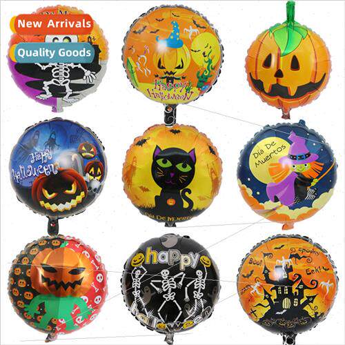 Halloween decoration 18 inch skull balloon inflatable light