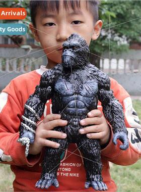 Animal Ape Kong model plastic static ornament giant ape chim