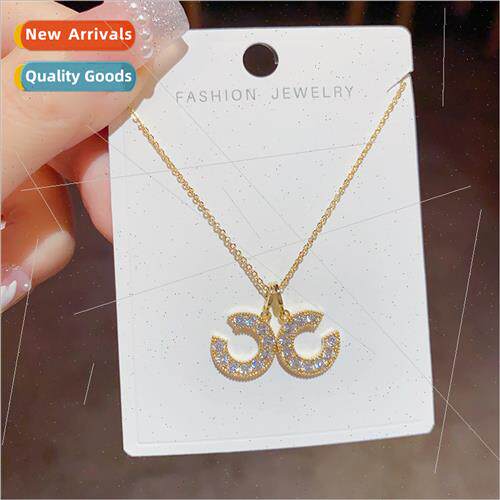 Cold Gold Double C Necklace che Collar Chain
