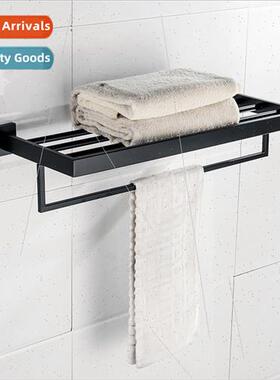Stainless steel towel bar set bathroom paper towel rack coat