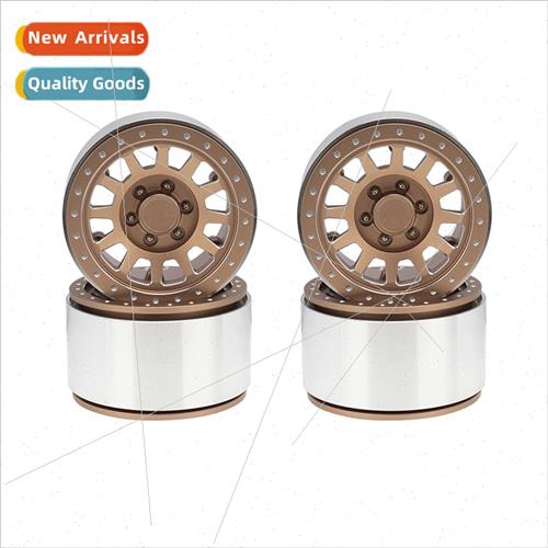 1 6 Scale RC Crawler 2.9-inch Aluminum Wheel Hubs Wheels Axl