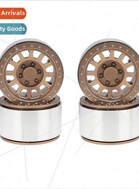 1 6 Scale RC Crawler 2.9-inch Aluminum Wheel Hubs Wheels Axl