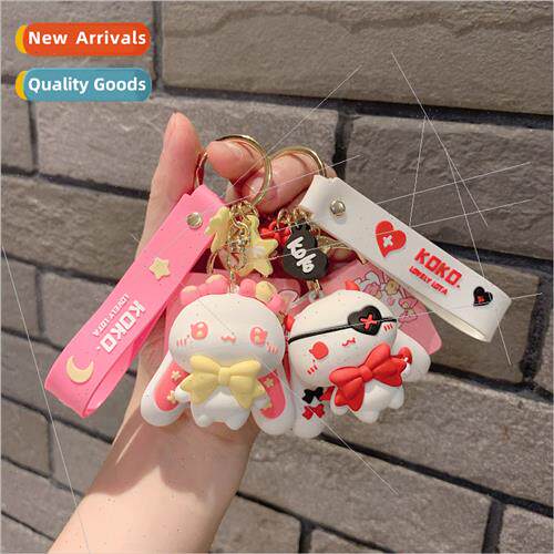 Rabb car charm pendant book bag cartoon jewelry accessories