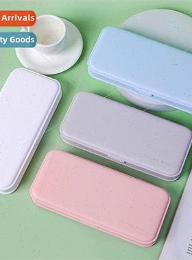 Macaron stationery box students high color solid color organ