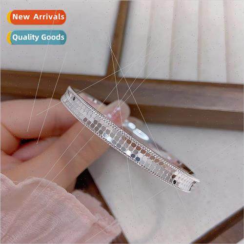 Ruyi dragon scale pattern bracelet ladies young open solid f