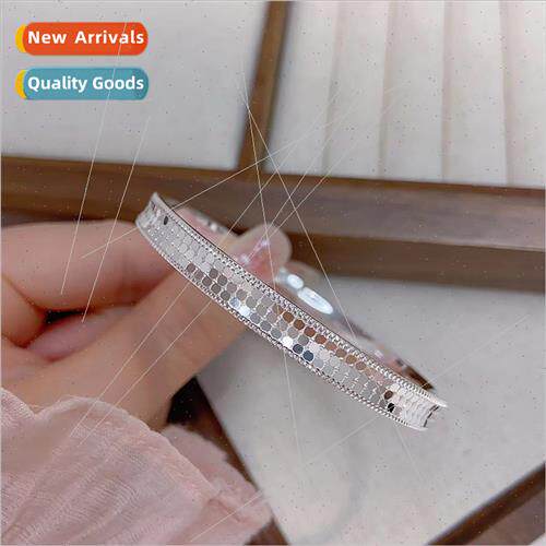 Ruyi dragon scale pattern bracelet ladies young open solid f
