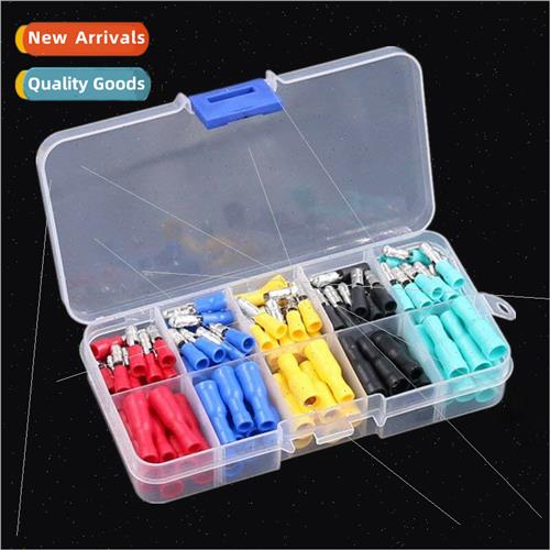 100PCS Bullet Head Male Female Pair Connector Set Plug-in Co