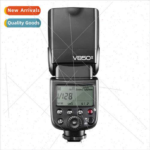 V850II II dome flash SLR camera hot shoe lhium batteries out