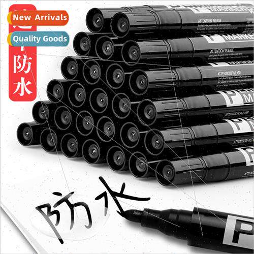 Marker black oil-based outlining pen big head pen thick head