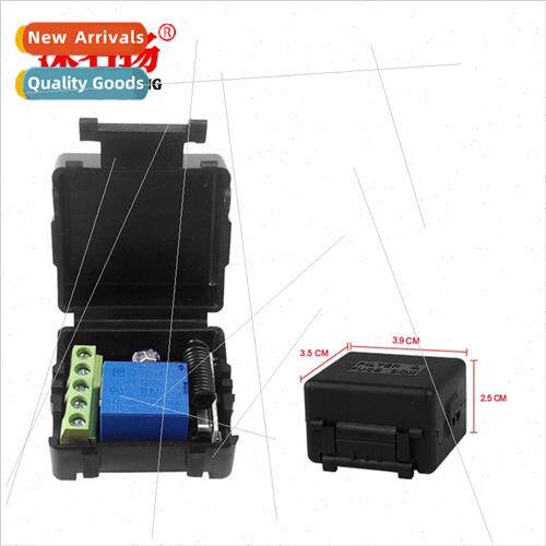 DC12V Wireless Remote Control Swch ngle Receiver Module Lear