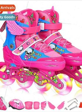 Ou Shen skates childrens full set of men and women roller sk