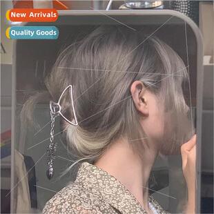 butterfly pendant Korea love clip hair grab