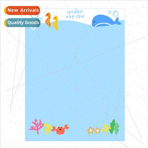 Korea Underwater Creatures BM-104 Study Note Book Decorative