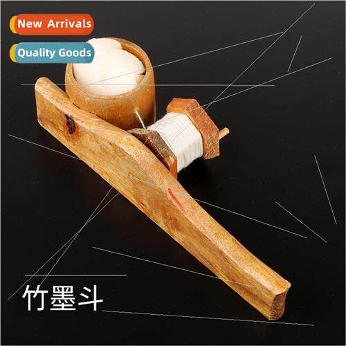 Bamboo ink bucket automatic scribe woodworking tools complet