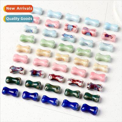 Ceramic bone beading diy vintage puppy bracelet high tempera