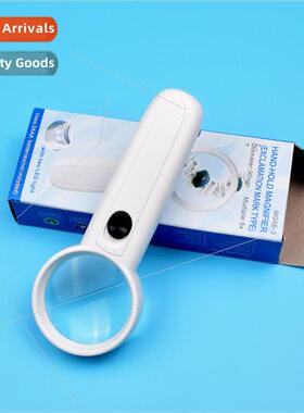 5 times wh light HD reading handheld magnifier students elde