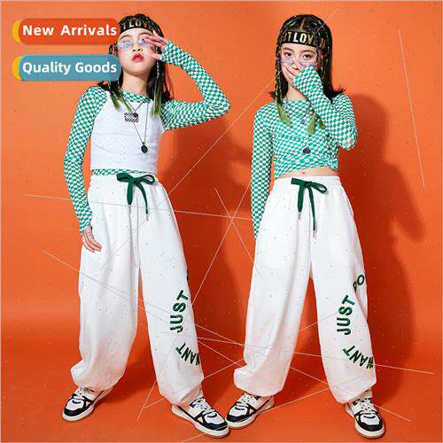 June 1 childrens permance clothing hip-hop summer set dance