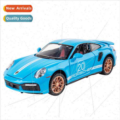 1 32 Porsche 911TURBOS simulation alloy sports car model sou