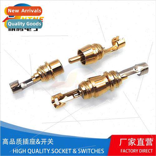 rca lotus head plug audio audio amplifier signal plug RCA co