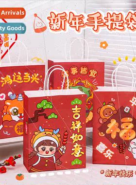 Cartoon  Bags 2024 Packaging Bags Student  Tote Bags Kids Cu
