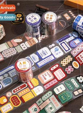 Wishing mailbox PET tape quotes handbook material DIY decora