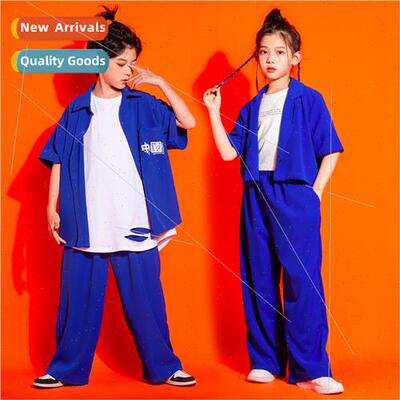 Children Set Dance Costume Girls Hip Hop Su Permance Su Summ