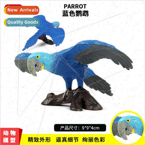 Children bird parrot model ornaments winged parrot dolls ani