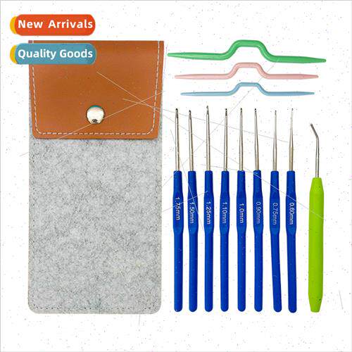 Lace Crochet Hookah Felt Organizer Set DIY Knting Tools Twis
