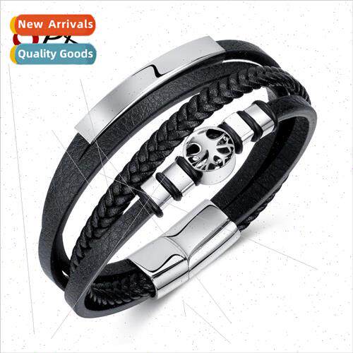 Europe stainless steel Tree fe  Men Handmade Multi-Layer Hip
