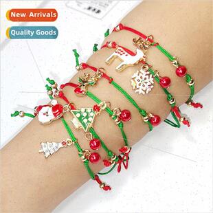 Christmas jewelry Hundreds Santa Claus snowflake elk bracele