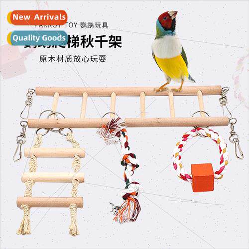 Parrot tiger pachyderm supplies climbing ladder ladder swing
