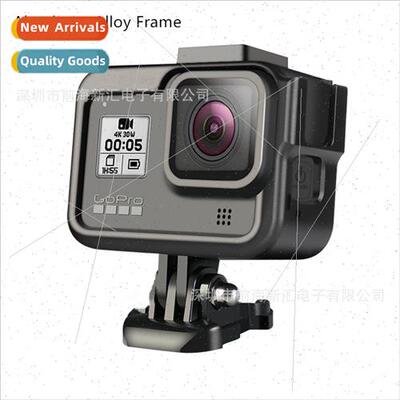 Black rabb cage gopro 8 sports camera accessories Aluminum a