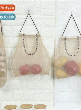 Cosmetic bathroom hanging bag kchen wall hanging fru storage