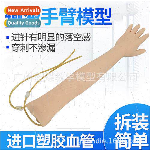 Intravenous infusion arm model nurse phlebotomy puncture tra