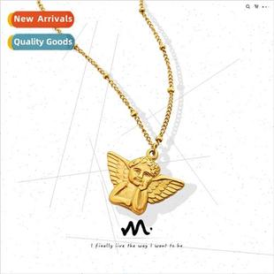Europe angel women hundreds necklace hop hip ins pendant