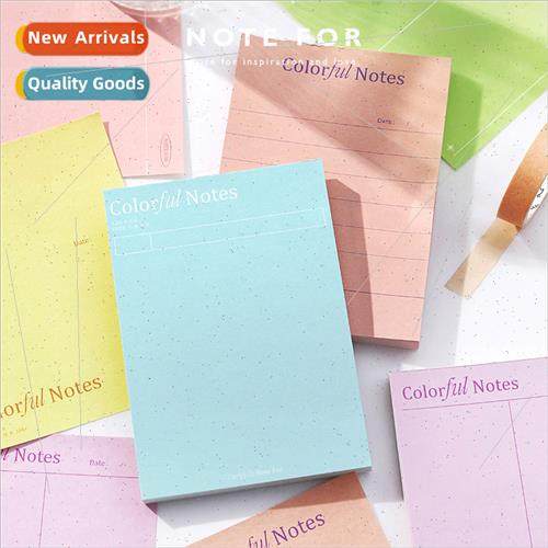 Color Note Art Sticky Note Book ins mple Korea Notes Memo Ha