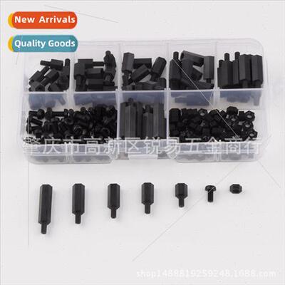 Black M3 Nylon Screws Assortment Set Nylon Screws Nuts Isola