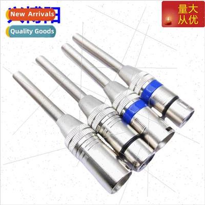 Spring card faucet male female head three core KTV microphon