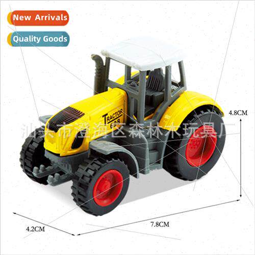 Agricultural engineering vehicle toy car Alloy model car Far