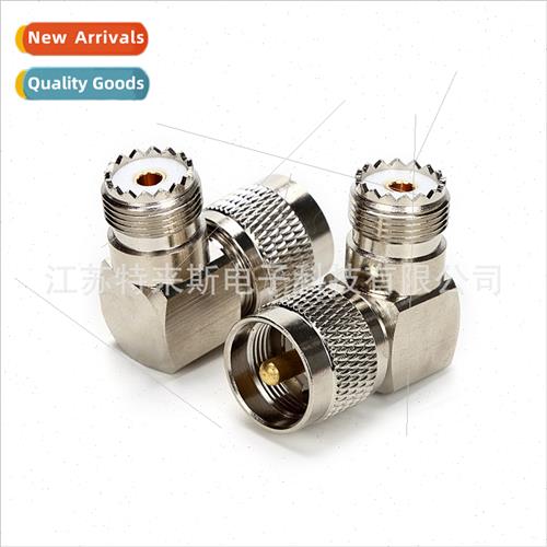 RF Connector UHF-JKW UHF Male to UHF Female Bend 90 Degree S