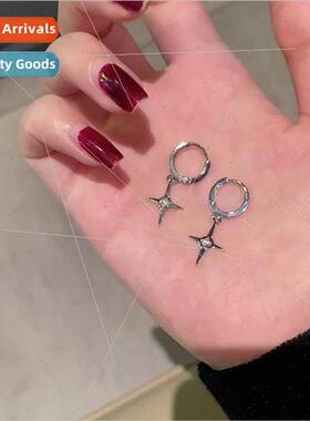 che cross earrings earrings girls new tide atmosphere simple