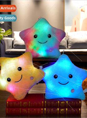 40CM purple Love pillow plush toys light up pillow toys doll