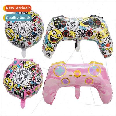 New game emoji game console handle aluminum film balloon bir