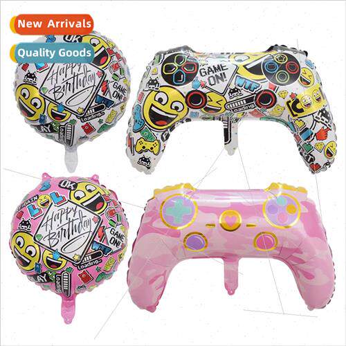 New game emoji game console handle aluminum film balloon bir
