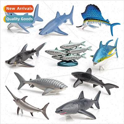 Mini marine animal model set Pelagic fish simulation sardine