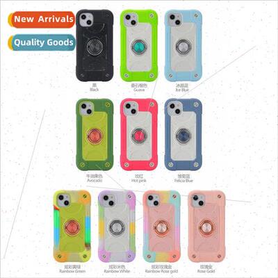 适用14Promax phone case 14 3 in 1 thickened 13 all-inclusive